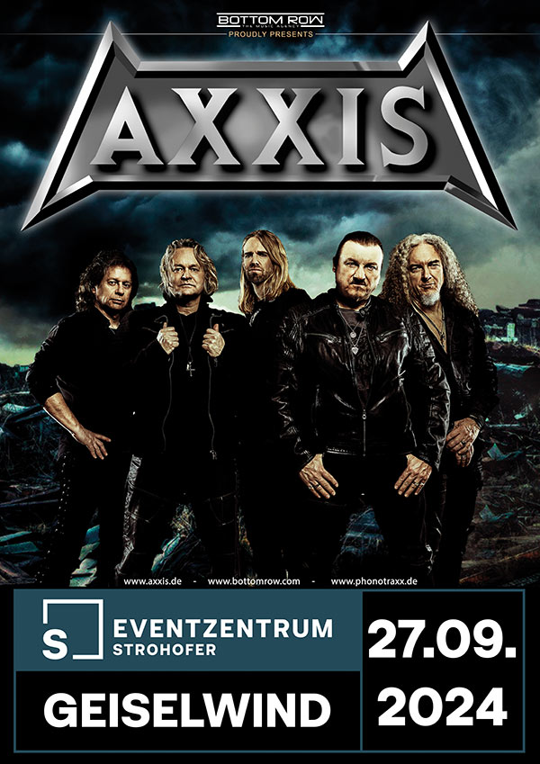 Axxis am 27.09.2024 in der Musichall