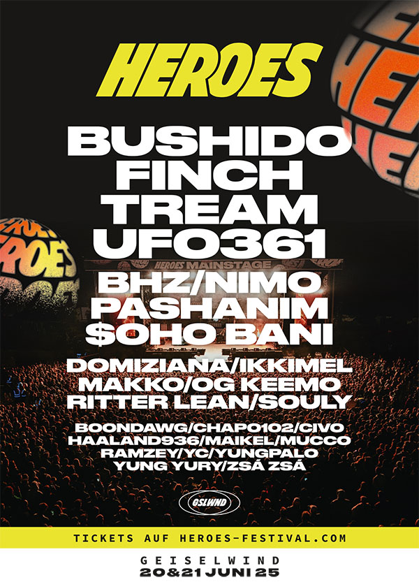 Heroes Festival Geiselwind vom 20.-21. Juni 2025 