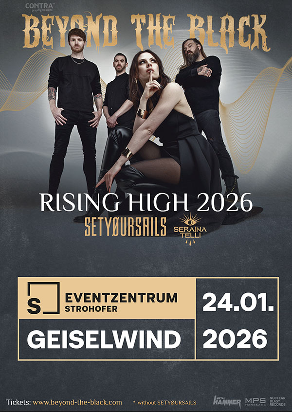 Beyond The Black am 26.01.2026 in der Musichall Geiselwind