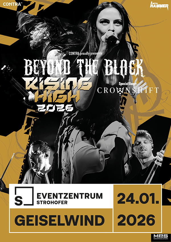 Beyond The Black am 26.01.2026 in der Musichall Geiselwind