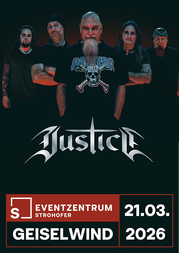 Justice am 21.03.2026 in der Musichall Geiselwind