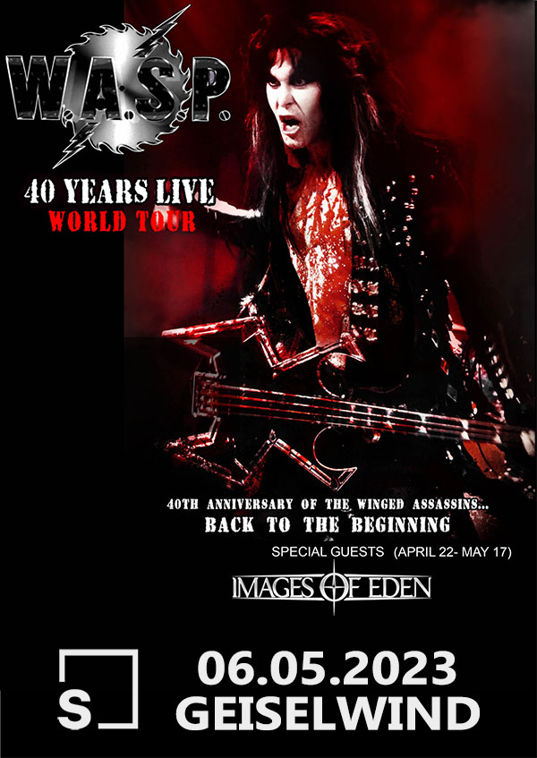 W.A.S.P. 40th Anniversary Tour 2023