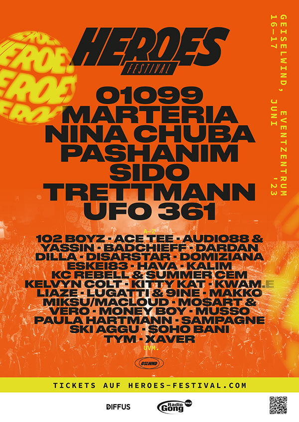 HEROES FESTIVAL GEISELWIND 16.+17. Juni 2023