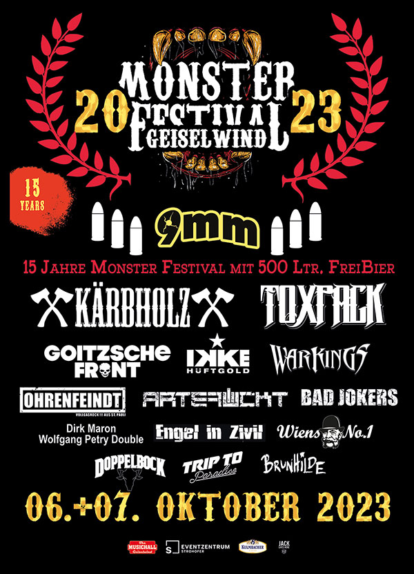 MONSTER FESTIVAL 06.+07. Oktober 2023