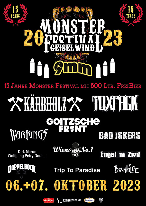 MONSTER FESTIVAL 06.+07. Oktober 2023